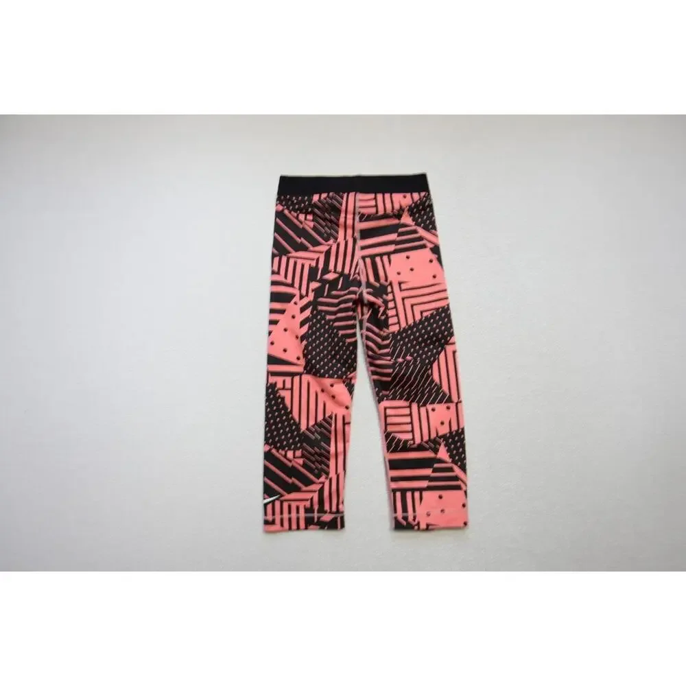 Nike‎ Pro Leggings Dri Fit Compression Yoga Trippy Pants Womens XS XSMALL